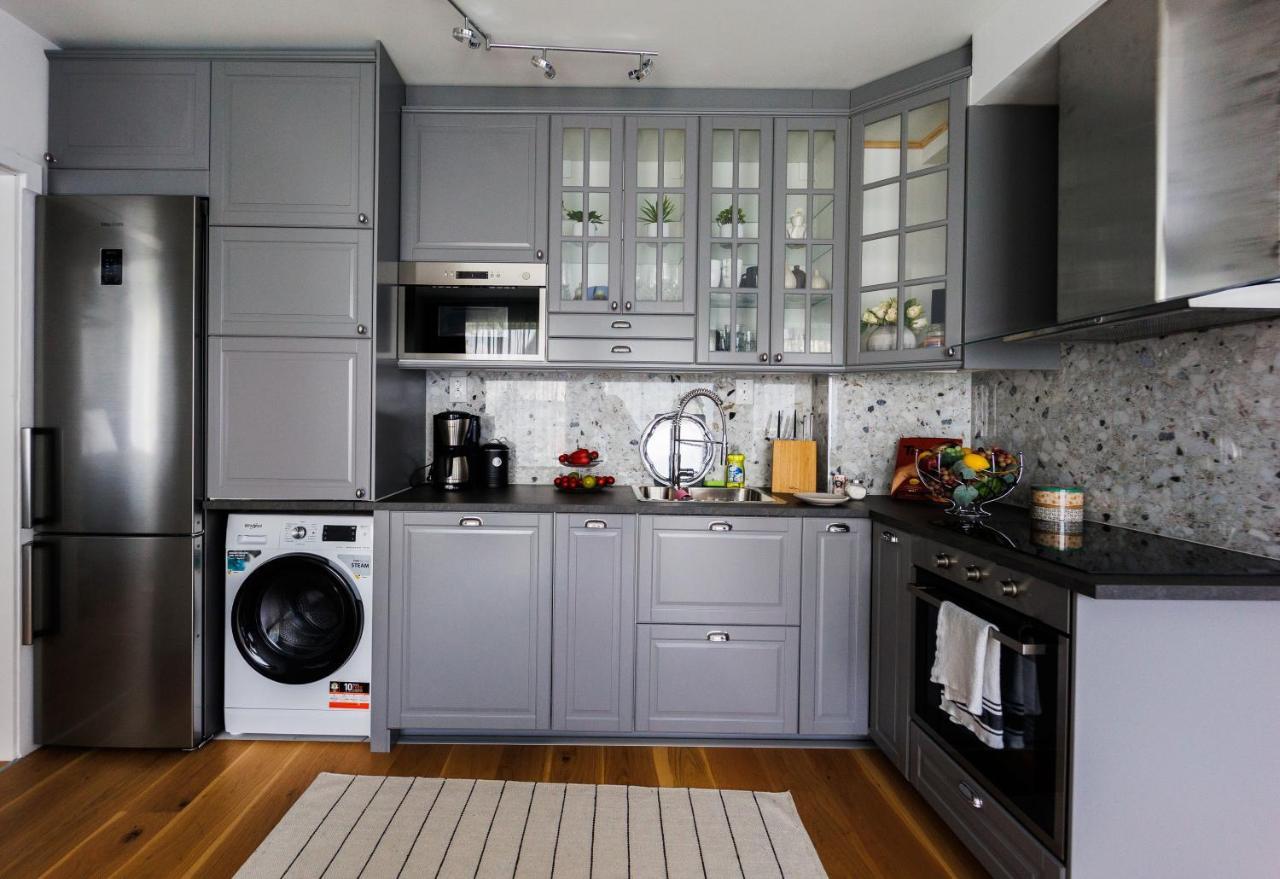 Villa Bauhaus Penthouse Wellness Apartman 希欧福克 外观 照片