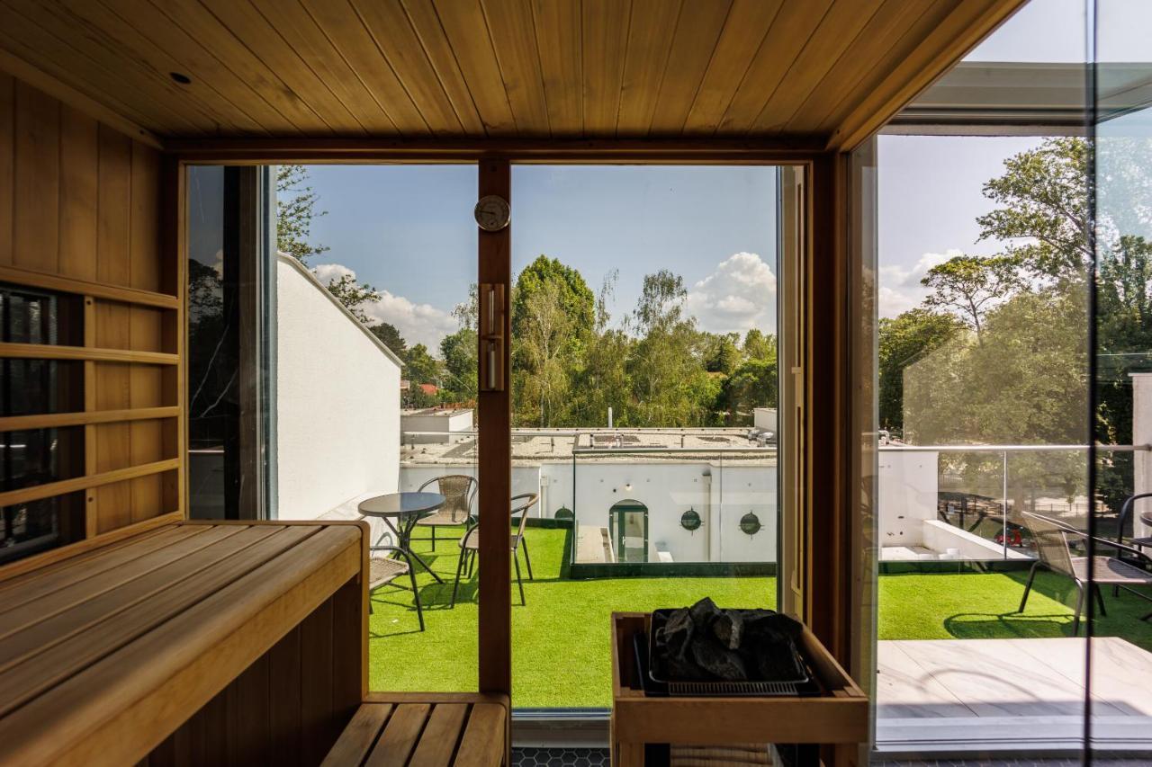 Villa Bauhaus Penthouse Wellness Apartman 希欧福克 外观 照片
