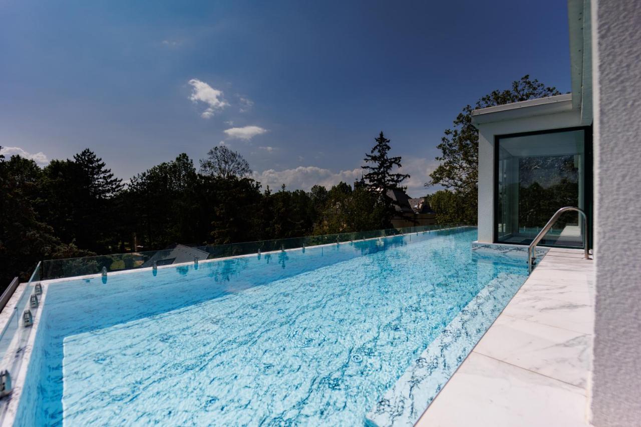 Villa Bauhaus Penthouse Wellness Apartman 希欧福克 外观 照片